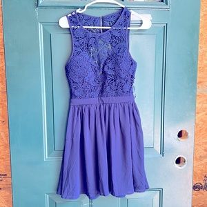 New with tags. Navy short dress sz small